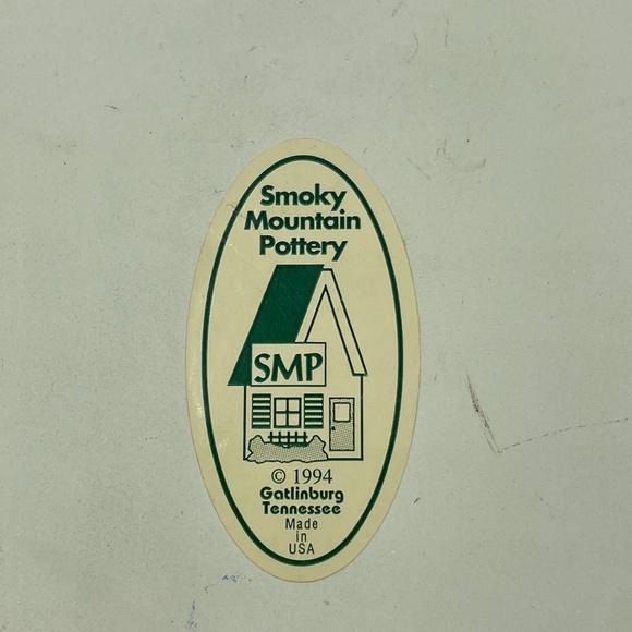 Vintage Smoky Mountain Pottery Lab Dog Ceramic Sign Wall Hanging Studio Art - Picture 6 of 9